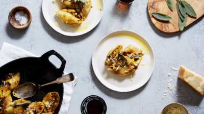 Butternut Squash Stuffed Shells