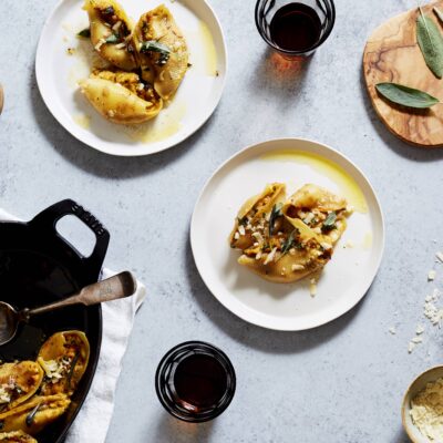 Butternut Squash Stuffed Shells