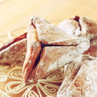 cake batter hamantashen