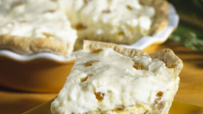 California Nuggets of Gold Raisin Pie