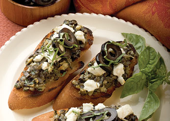 California Tapenade Toast