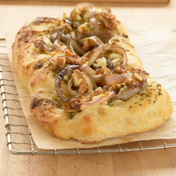 California Walnut & Carmelized Onion Pizza