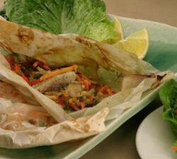 Calypso-Fish Lettuce Wrap Steamer