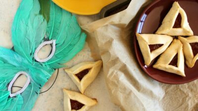 Camembert Hamantaschen with Apple Cinnamon Filling