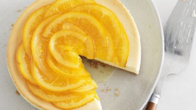 Candied Orange Cheesecake