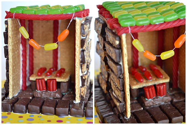 Candy Sukkah Collage for Joy of Kosher