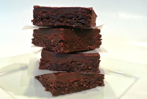 Cappuccino No Bake Brownies