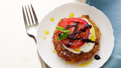 caprese latkes