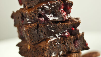 caramel brownies