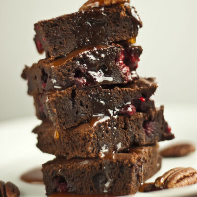 caramel brownies
