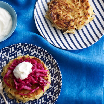Caraway Noodle Pancake