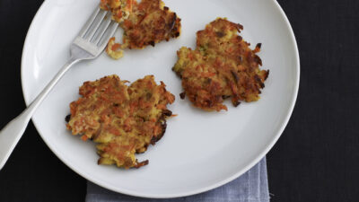 Carrot and Apple Latkes