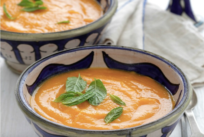 Carrot Bisque Purim SoupFI