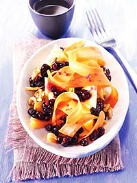 Carrot Salad with Wild Blueberries