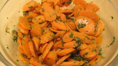 Carrots with Charmoula