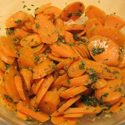 Carrots with Charmoula