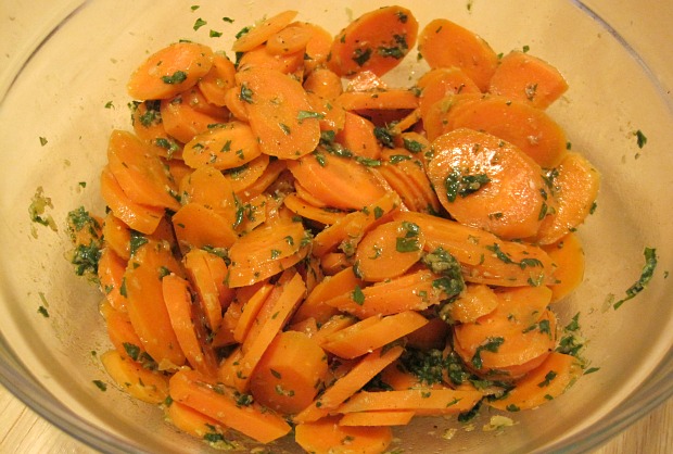Carrots with Charmoula