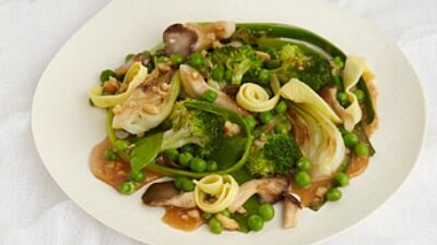 cashew ginger stir fry vegetables