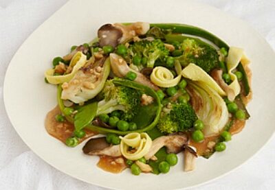 cashew ginger stir fry vegetables