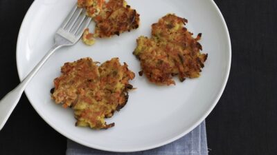 Cauliflower Carrot Latkes