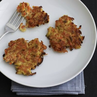 Cauliflower Carrot Latkes