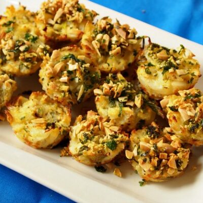CAULIFLOWER KUGEL BITES