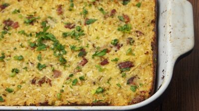 Cauliflower Pastrami Kugel