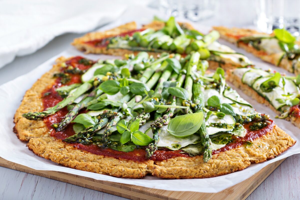 Quinoa Crust Pizza