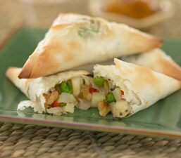 Celebration Samosas with California Walnuts