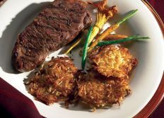 Celery Root Idaho&reg; Potato Pancakes