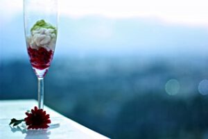 ceviche with pickled beets