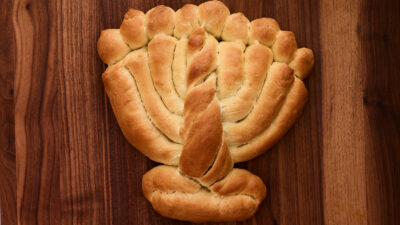 Challah Menorah