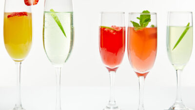 Bubble Mixers with variations - champagne