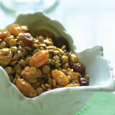 Champagne Sweetened Lentils
