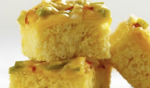 Cheddar Cornbread Squares