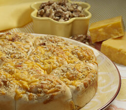 Cheddar Walnut Pull-Apart Rolls