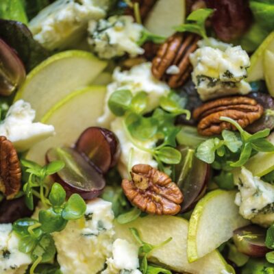 Cheese, Pear and Grape Salad