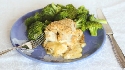 cheesy fish