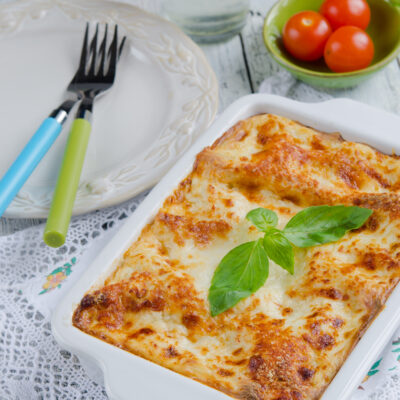 Cheesy Kosher Lasagna