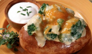 Cheesy Stuffed Potato