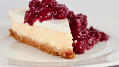 cherry cheesecake