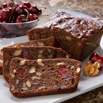 Cherry Walnut Chocolate Bread