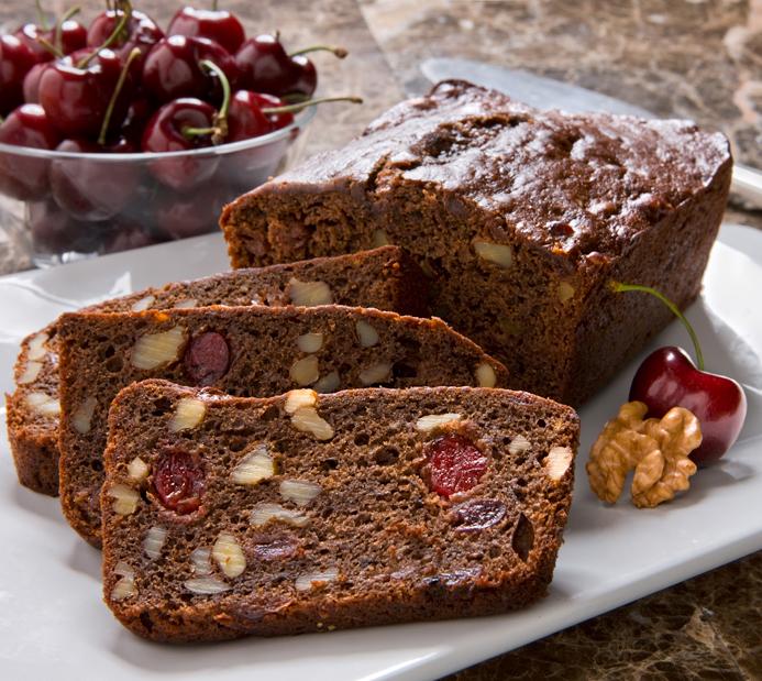 Cherry Walnut Chocolate Bread