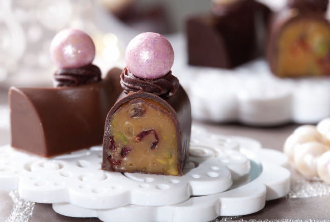 Chewy Caramel Pralines