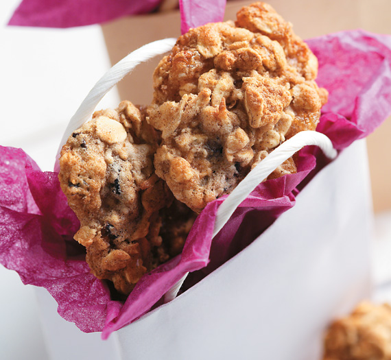 Chewy Cinnamon Oat Cookie