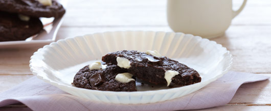 Chewy Fudge Chunk Cookies
