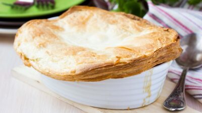 chicken and mushroom pot pie