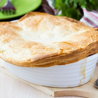 chicken and mushroom pot pie