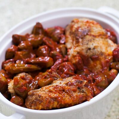 Chicken and okra beth warren
