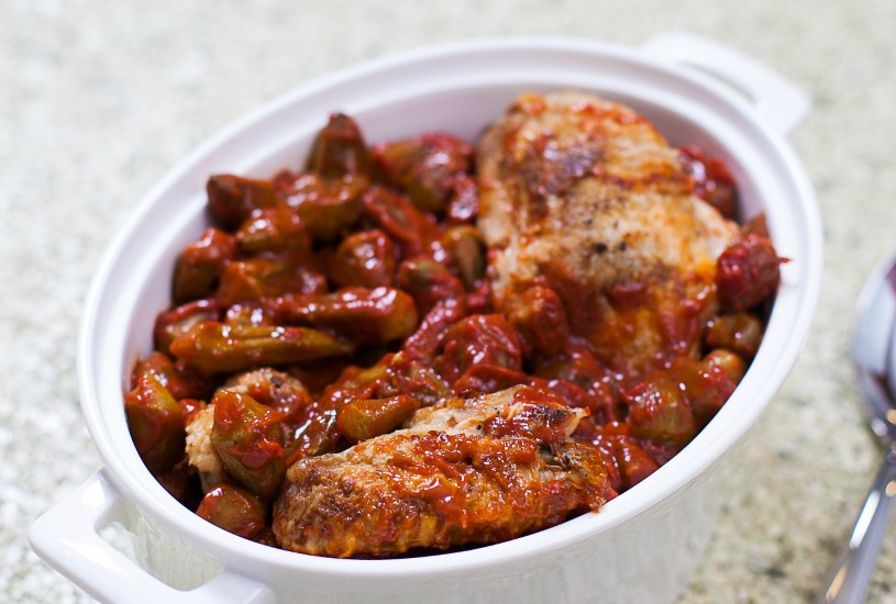 Chicken and okra beth warren